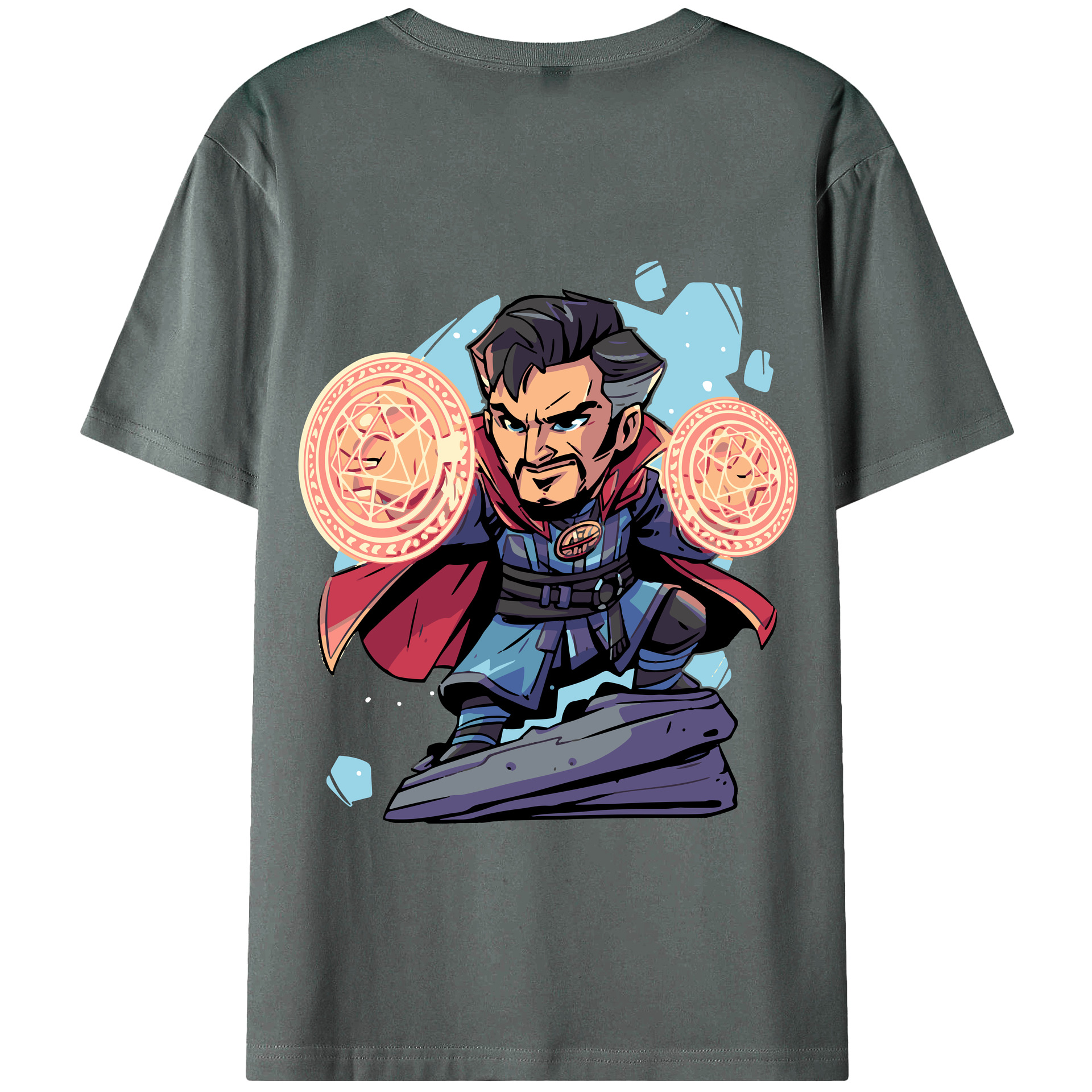 （画像用） アベンジャーズ The Avengers 綿100％半袖Tシャツ（背面プリント）